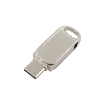 Boa Laser Logotipo Corpo de Metal Prateado Tipo C Usb Flash Drive Suporte Usb 3.0 3.1 3.2