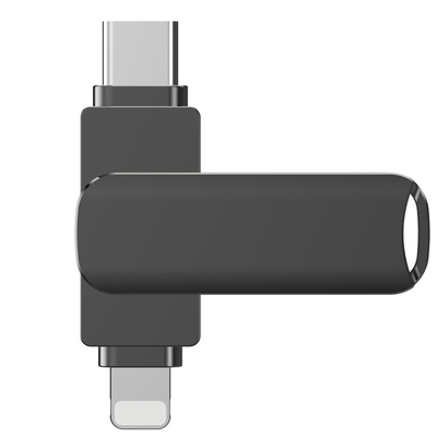 Mac compatível OTG USB Flash Drives com USB 2.0 e Tipo C e conveniente transferência