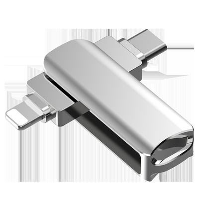Mac compatível OTG USB Flash Drives com USB 2.0 e Tipo C e conveniente transferência