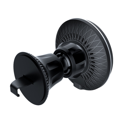 Material de silicone ABS carregador de ventilação de carro magnético Solução de condução rápida e estável