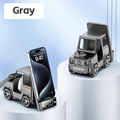 Carrinho Frio em forma de Cinza Cor Carregador Sem Fio Carregamento Rápido Para iPhone Airpods IWatch