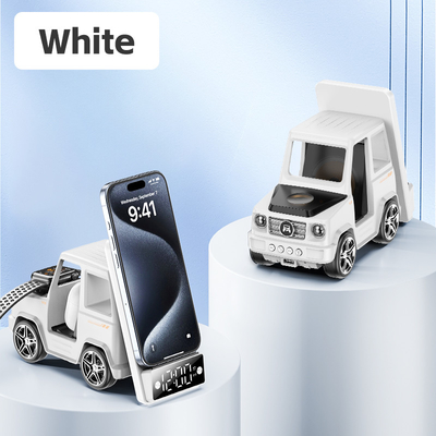 Carregador sem fio em forma de carro rápido para iPhone Airpods IWatch