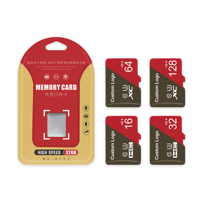 Cartão de memória SanDisk 128GB 3.0 personalizável com caixa protetora OEM Blister Packing