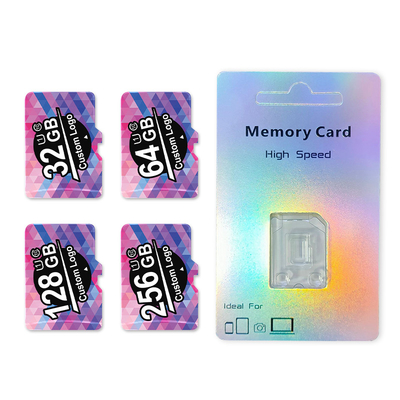 Cartão de memória de 256GB C10 U1 e U3 Com 3,0 20mbs Gravar velocidade para câmera e CCTV
