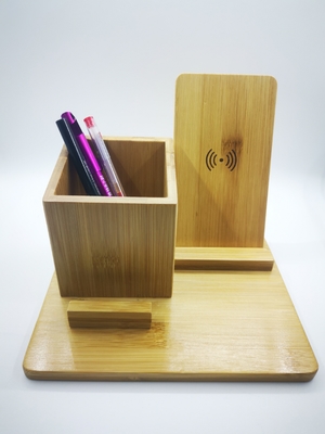 Alta compatibilidade de carregamento rápido Pad de carregamento sem fio Frequência de trabalho 100-205KHZ Para dispositivos habilitados para Qi