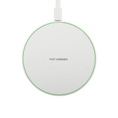 Carregador sem fio multifunção com impressão de logotipo ABS/Metal Universal Charging Station 100-205KHZ
