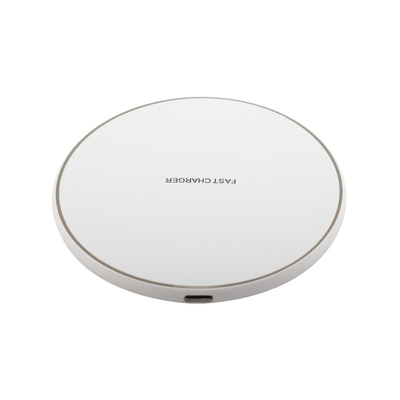 Carregador sem fio multifunção com impressão de logotipo ABS/Metal Universal Charging Station 100-205KHZ