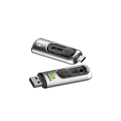 Caixa 34G USB Tipo C Flash Drives Segurança de dados Tipo C USB 3.0 Flash Drive