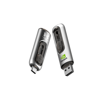 Caixa 34G USB Tipo C Flash Drives Segurança de dados Tipo C USB 3.0 Flash Drive