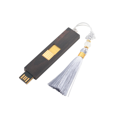 98 Sistema Disco Flash USB de madeira com caixa de material de madeira Memória 512GB Impressão ou Reboco Suporte retangular OEM