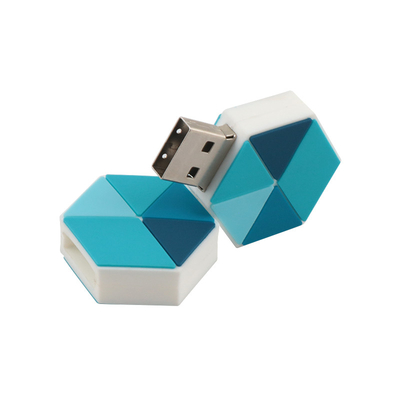 Discos flash USB de 64 GB de alta capacidade com 10 anos de retenção de dados e 2 horas de personalização de obras de arte