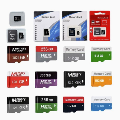 Cartão SD de memória rápida personalizado com alta velocidade de leitura 3.0 50mbs e Flash Test H2 Negociable Range