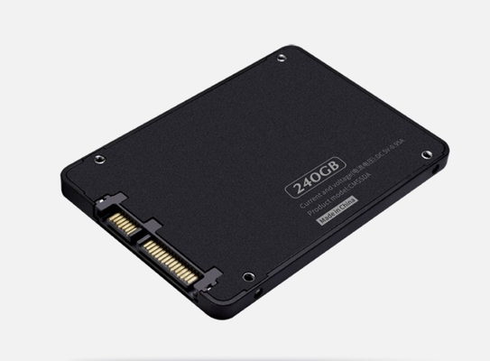 SSD SATA de alta capacidade de 2,5 polegadas 128gb com resistência a vibrações de 10-2000Hz e consumo de energia