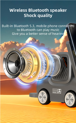 15W carregamento rápido carregador sem fio multifunção para telefone Fidget Spinner Light e entrada de 5V/2.1A