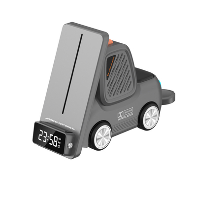15W carregamento rápido carregador sem fio multifunção para telefone Fidget Spinner Light e entrada de 5V/2.1A