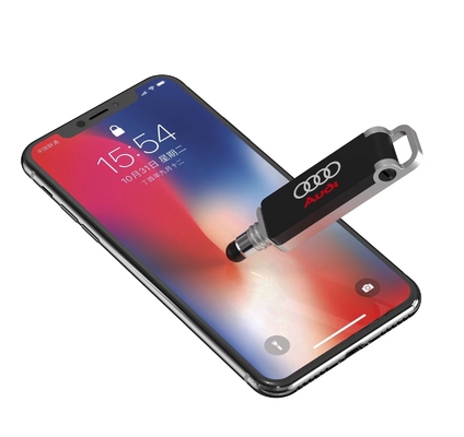 Speed Metal USB Flash Drive com Flash Test Passado H2 ou Beach32 Test Read 15-20MB/s Prata Personalizado Feito