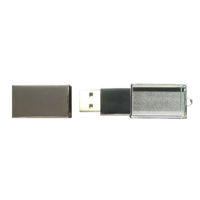 Lâmpada LED de cristal elegante com corpo de metal e velocidade de leitura USB 2.0 8-15MB/S