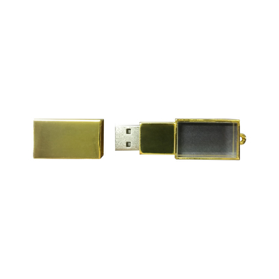 Lâmpada LED de cristal elegante com corpo de metal e velocidade de leitura USB 2.0 8-15MB/S