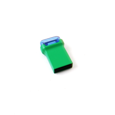 Mini Usb 3.0 de cor verde Metal Usb Flash Drive Rectangular Com Chip Flash Classe A