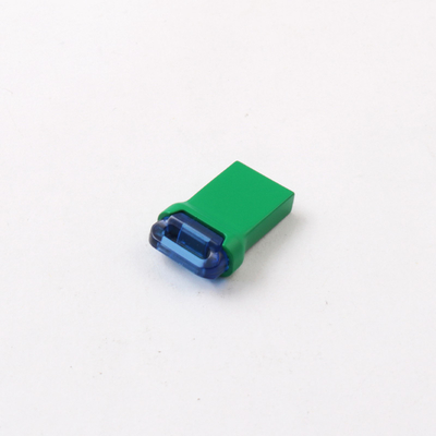 Mini Usb 3.0 de cor verde Metal Usb Flash Drive Rectangular Com Chip Flash Classe A