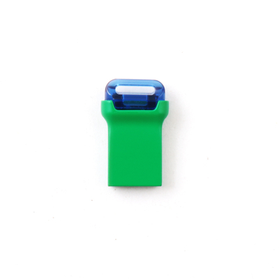 Mini Usb 3.0 de cor verde Metal Usb Flash Drive Rectangular Com Chip Flash Classe A
