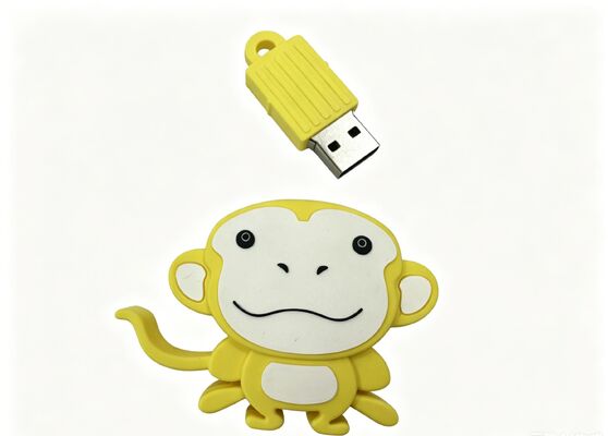 Personalizado em forma de macaco molde de PVC unidade flash USB personalizada com opção de criptografia de dados para marketing e acesso seguro a dados