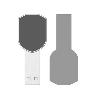 Com logotipo de laser em cores LED em unidades USB USB com funcionalidade de upload de dados personalizada para presentes corporativos