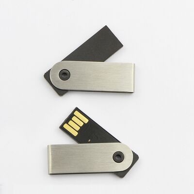 USB 2.0 e USB 3.0 Metal USB Flash Drive Mini Estilo Padrão Bateria Leve Durável Portátil Armazenamento Rotável USB Flash Drive