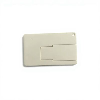 Resistente a choques e à água MINI Cartão de crédito USB Stick Metal Suporte de plástico para carregamento de dados USB portátil durável para gerenciamento de dados