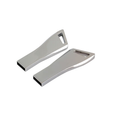 Disco flash USB de metal resistente à água com velocidade USB 3.0 e logotipo personalizável para armazenamento seguro de dados