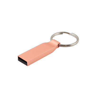 Disco flash USB de metal resistente à água certificado pela FCC com velocidade USB 3.0 para armazenamento seguro de dados