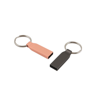 Disco flash USB de metal resistente à água certificado pela FCC com velocidade USB 3.0 para armazenamento seguro de dados