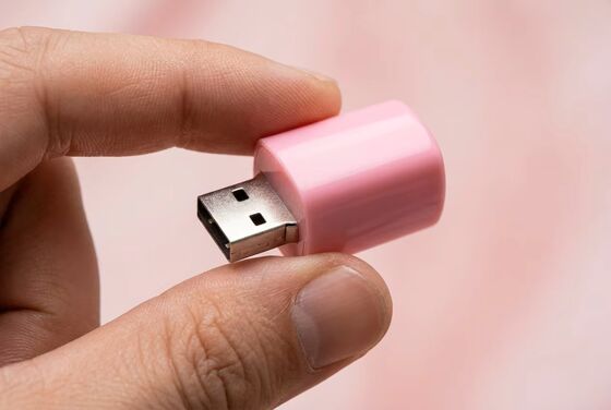 1GB Pen Drive de Plástico Cor Azul Opcional Criptografia AES 128bit Leve e Durável Pendrive Adequado para Uso Diário