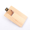 UDP de madeira Chips Inside de USB do cartão da movimentação instantânea do bordo da cópia 16GB 32GB 64GB de CMYK