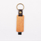 Padrão europeu instantâneo de gravação de couro de madeira da movimentação 80MB/S de Logo Gift USB