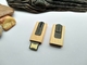 Do bordo de madeira da movimentação de USB do estilo da tomada LOGOTIPO de madeira da gravação e da cópia da cor do exemplo