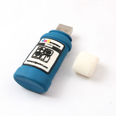 A garrafa de tinta deu forma a movimentações instantâneas feitas sob encomenda USB 2,0 de USB 3,0 H2 os testes 256GB