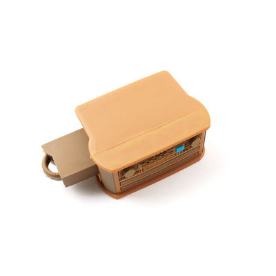 O filme aberto do molde dá forma 3D à movimentação instantânea 128GB 256GB do PVC USB personalizada