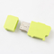 O material do PVC feito pelo flash de USB da forma de Customzied conduz 2,0 tipo instantâneo de 3,0 metais