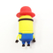 Personagem de desenho animado Minions em formato bonito PVC USB Flash Drive USB 2.0 e 3.0