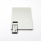 As varas 16GB 32GB ROSH de USB do cartão de crédito do metal 2,0 da prata aprovaram