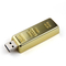ODM completo instantâneo do OEM da memória 8MB/S da movimentação 2,0 de USB do metal da barra de ouro 128GB