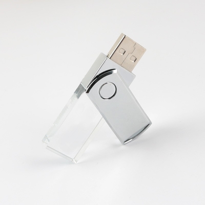 Memória completa da movimentação 2,0 instantâneos superiores de USB da luz do diodo emissor de luz de Crystal Shinny