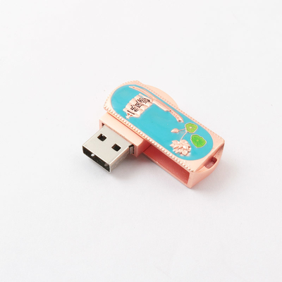 Gravando as flores 3,0 molde instantâneo da movimentação de USB de 2,0 torções 360 graus