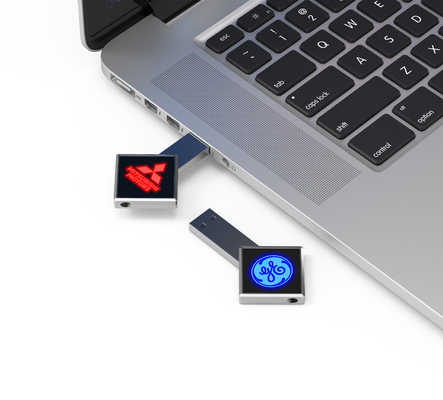 Disco USB 3.1 de metal/plástico com logotipo personalizável e velocidades de leitura/escritura rápidas