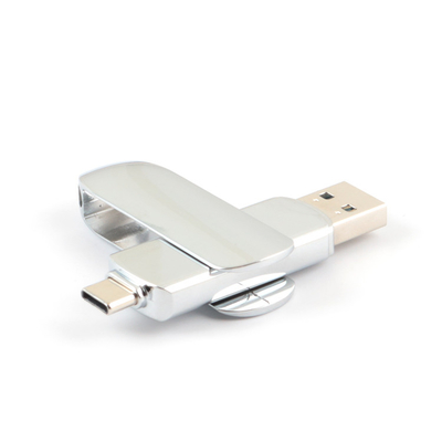 O tipo brilhante C Otg Pendrive da velocidade rápida do corpo passou a UE Standrad do test match H2