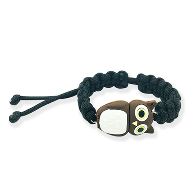 Pulseira estilo favorito dos adolescentes USB Stick Alça em forma de coruja