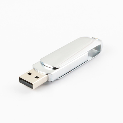 A torção instantânea da movimentação do Usb do metal brilhante deu forma a Usb 3,0 de 16GB 32GB 64GB 128GB 100mbs
