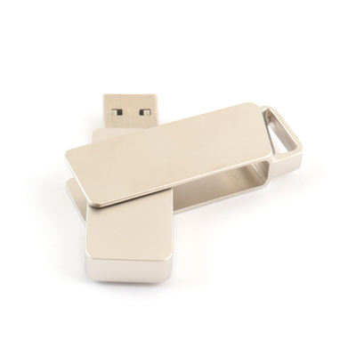 Grau completo 3,0 da memória 360 movimentação de USB de 2,0 torções com logotipo 100MBS da cópia do laser