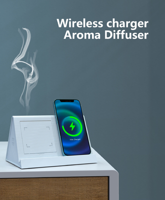 3 em 1 difusor sem fio Multifunction 15W 9V do aroma do humidificador do carregador
